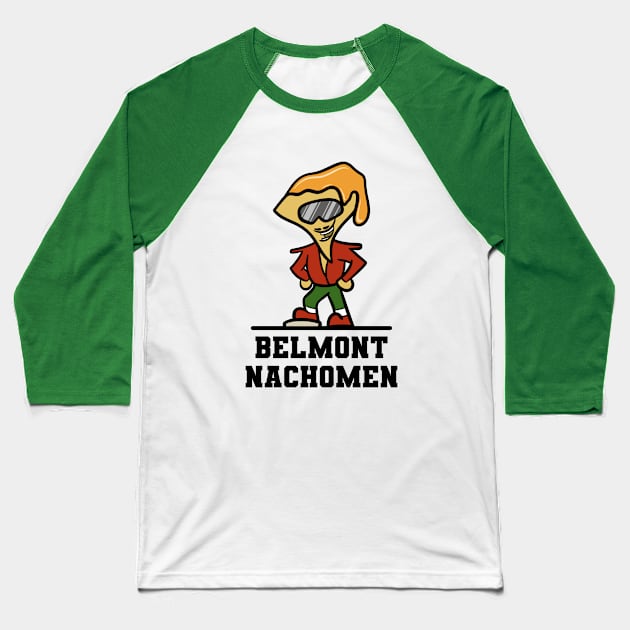 Belmont Nachomen - Minorest League Baseball Baseball T-Shirt by WatershipBound